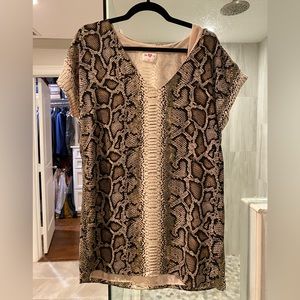 Buddy Love XS animal print dress